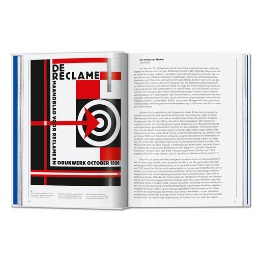 Logo Beginnings. Logo Modernism. 45th Ed. (German, French, English)