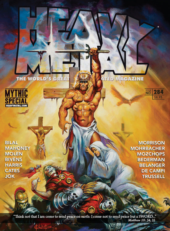 Heavy Metal Magazine #284 - Ken Kelly cover