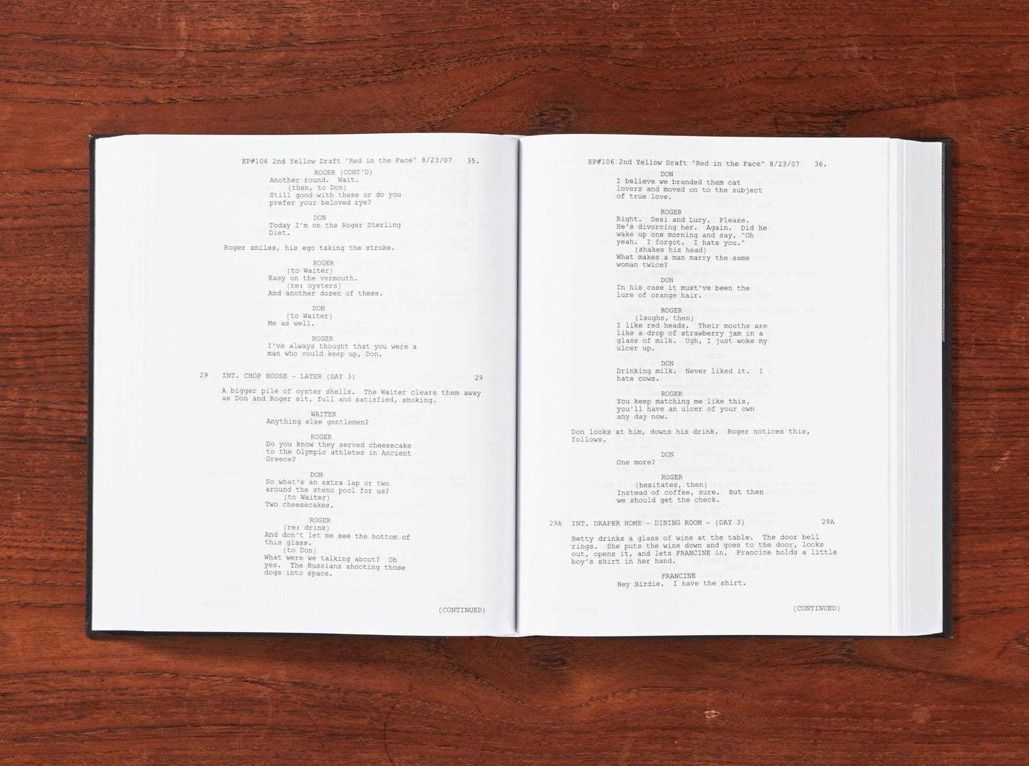 Matthew Weiner. Mad Men. 7 Vols. Script Edition (English)