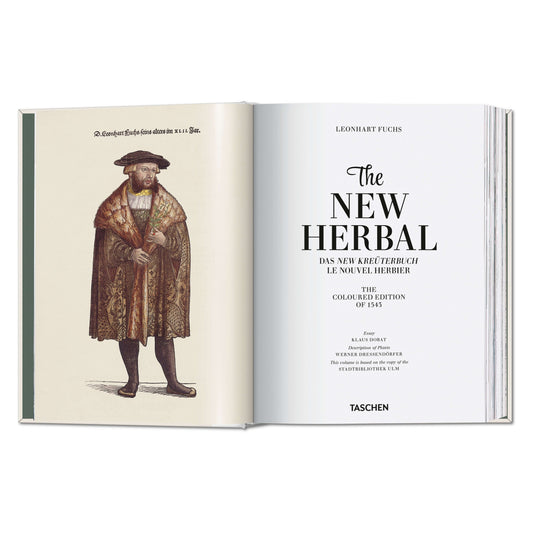 Leonhart Fuchs. The New Herbal (German, French, English)