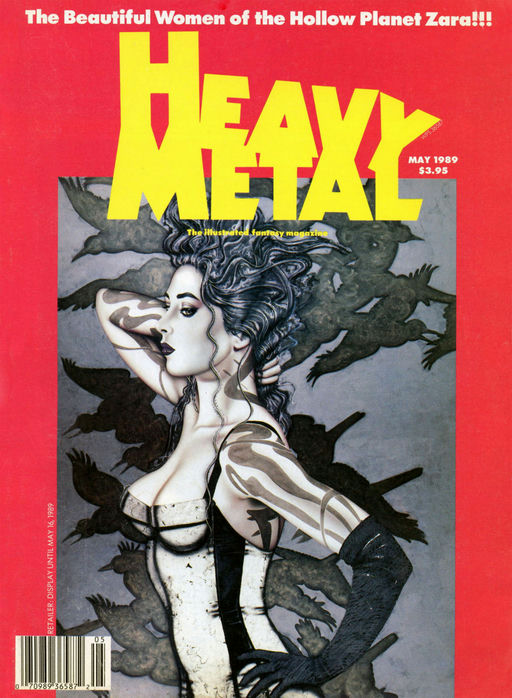 Heavy Metal Magazine May 1989 - Vol. 13 #2