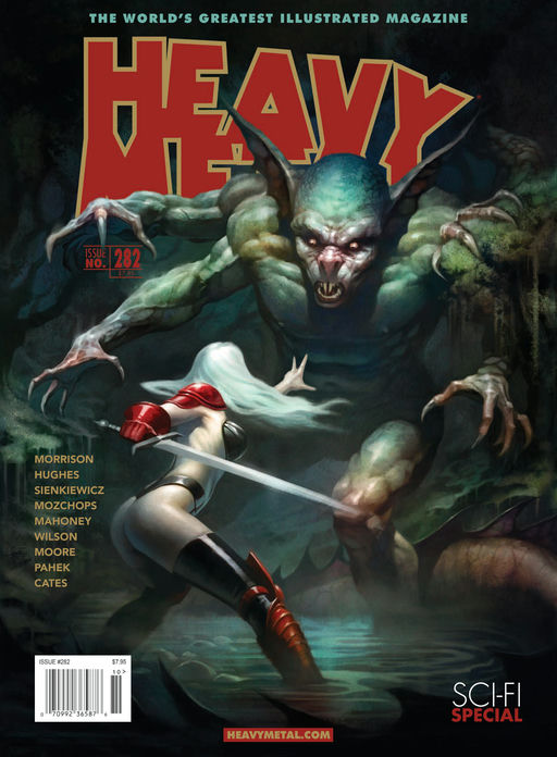 Heavy Metal Magazine #282 - Patrick Reilly cover