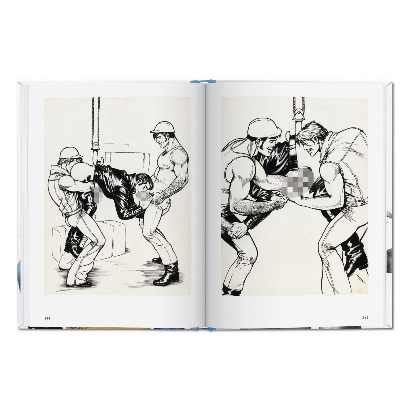 The Little Book of Tom. Blue Collar (German, French, English)