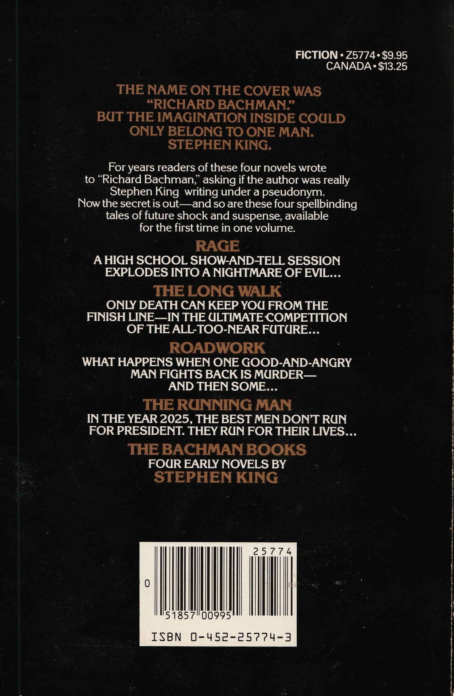 The Bachman Books: Four Early Novels