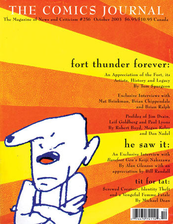 The Comics Journal #256, October 2003 - Fort Thunder Forever