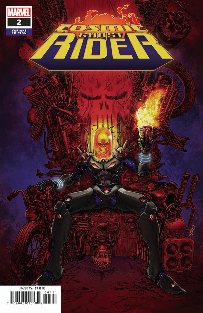 Cosmic Ghost Rider #2 C Superlog Variant