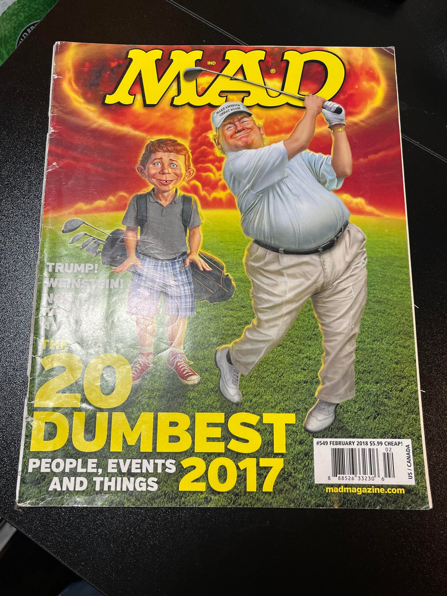 -. - MAD MAGAZINE #549 2017 The 20 Dumbest |