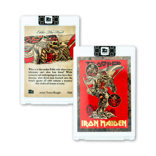Iron Maiden: Piece Of Mind - "The Trooper" Special Edition II Hardcover Bundle