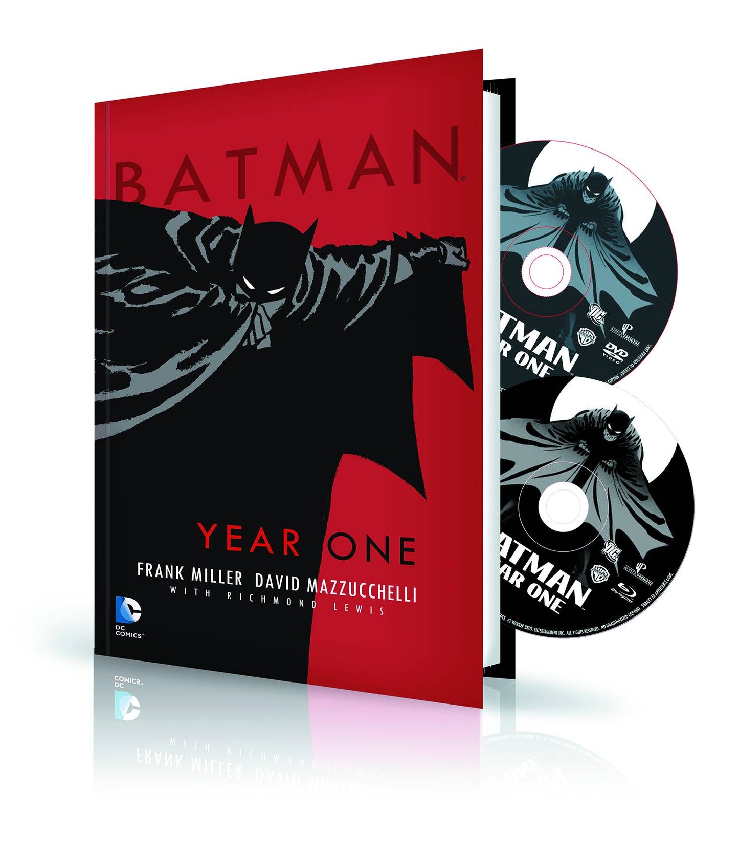 Batman Year One Book and DVD Blu-Ray Set