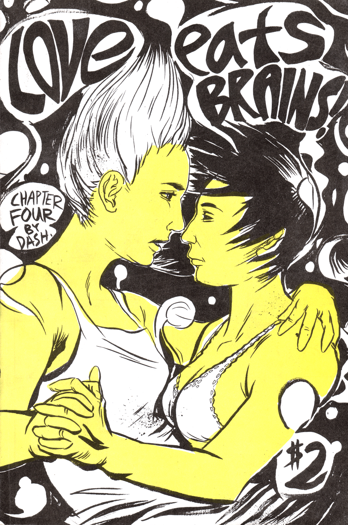 Love Eats Brains! A Zombie Romance comic #4