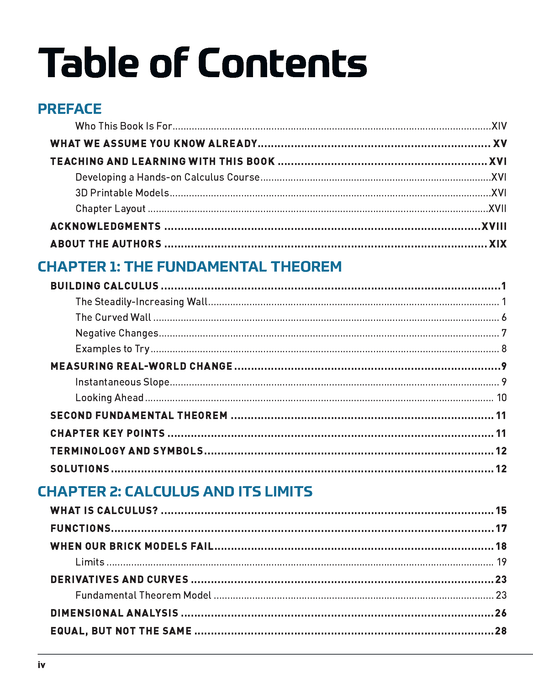 Make: Calculus