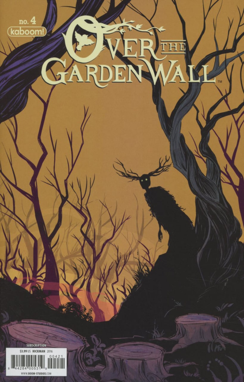 Over the Garden Wall #4 Jennifer Hickman cover