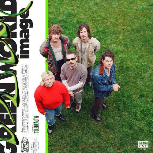 Telehealth - Green World Image (CRYSTAL CLEAR VINYL) | Mint (M) Mint (M)