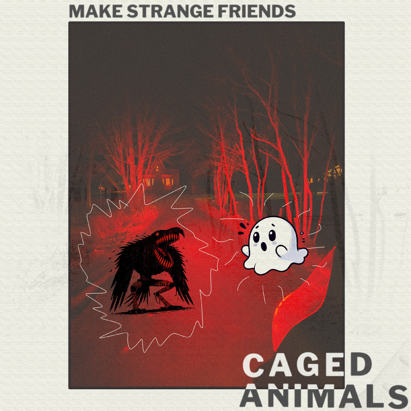 Make Strange Friends (Translucent Ruby Vinyl) | Mint (M) Mint (M)