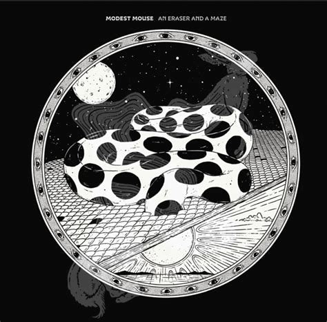 Modest Mouse - (PRESALE 6/5/26) An Eraser And A Maze (ECOSONIC LYRIC SHEET COSMIC BLACK 2xVINYL) | Mint (M) Mint (M)