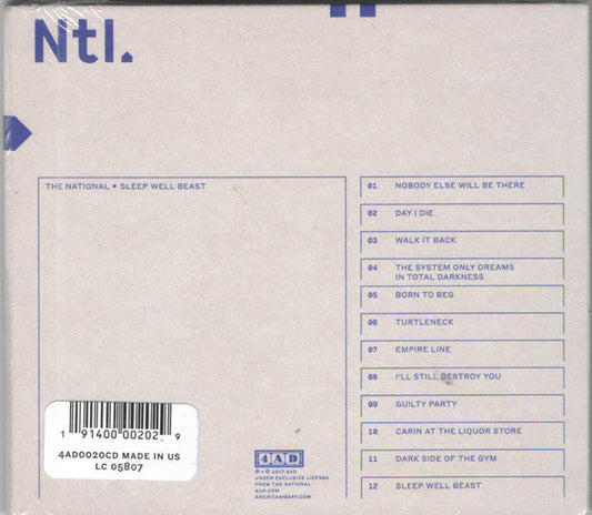 Sleep Well Beast (CD) | Mint (M) Mint (M)