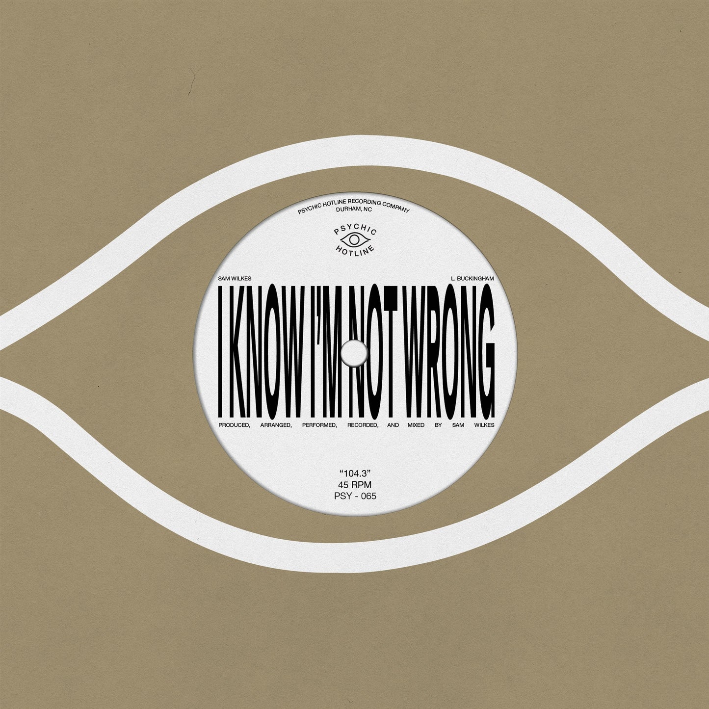 104.3 (VINYL 7") | Mint (M) Mint (M)