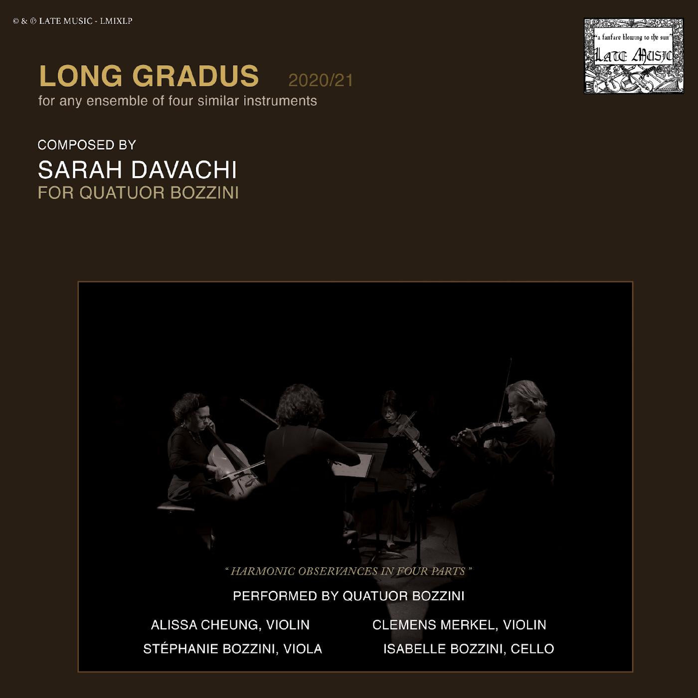 Davachi, Sarah - Long Gradus |