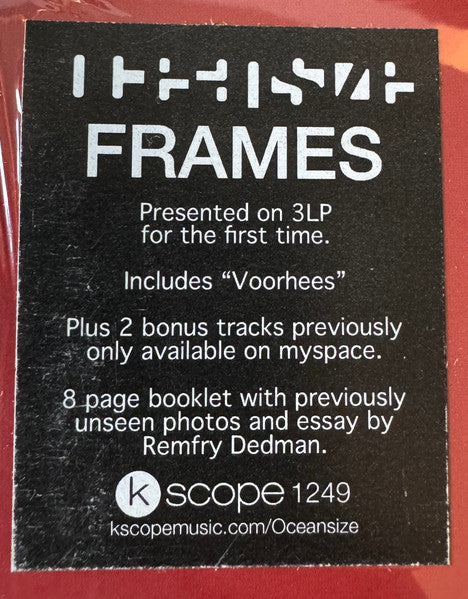 Frames (3xVINYL) | Mint (M) Mint (M)