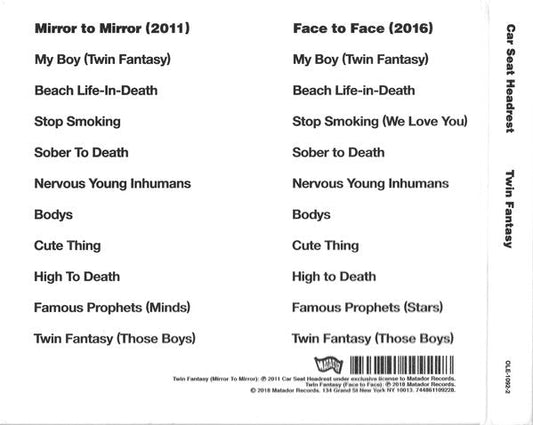 Twin Fantasy (CD) | Mint (M) Mint (M)