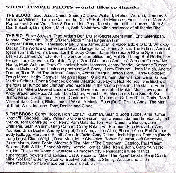 Stone Temple Pilots - Core (CD) | Near Mint (NM)