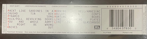 Amnesiac - 45 RPM | Mint (M) Mint (M)