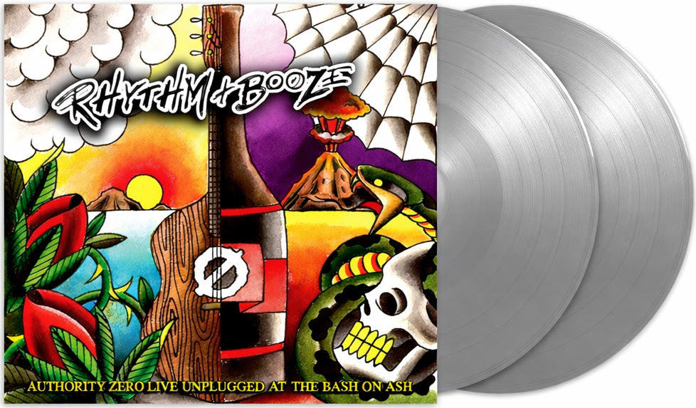 Authority Zero - (PRESALE 7/10/2026) Rhythm + Booze - Live (Indie Exclusive) (GRAY 2xVINYL) | Mint (M) Mint (M)