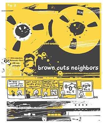 Brown Cuts Neighbors fig. 2 Softball Shirt