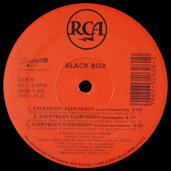 Everybody Everybody (VINYL) | Mint (M) Generic