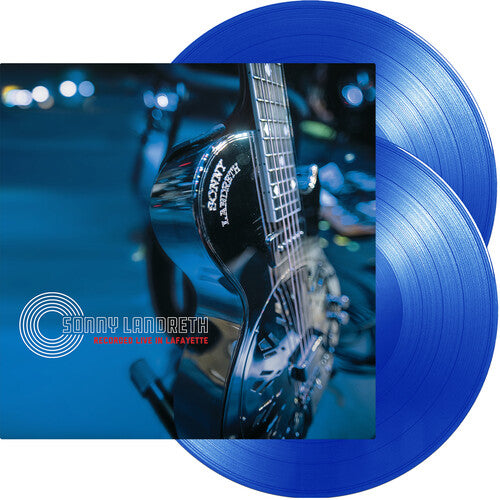Sonny Landreth - (PRESALE 5/29/26) Recorded Live in Lafayette (BLUE 2xVINYL) | Mint (M) Mint (M)