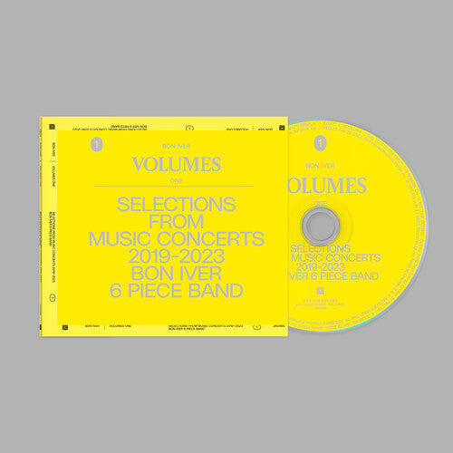 Bon Iver - Volumes: One Selections From Music Concerts 2019-2023 6 Piece Band |