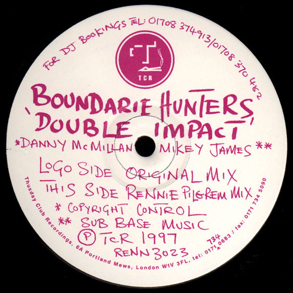 Boundarie Hunters - Double Impact (VINYL) | Excellent (EX) Generic