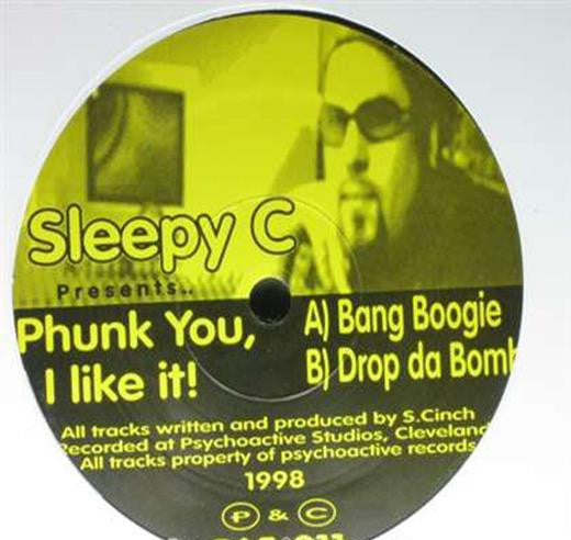 Sleepy C - Phunk You, I Like It! (12" VINYL) | Excellent (EX) Generic