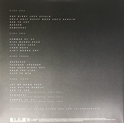Bryan Adams - Reckless (Bonus Tracks, Anniversary Edition, Remastered) (2 Lp's) | Mint (M) Mint (M)