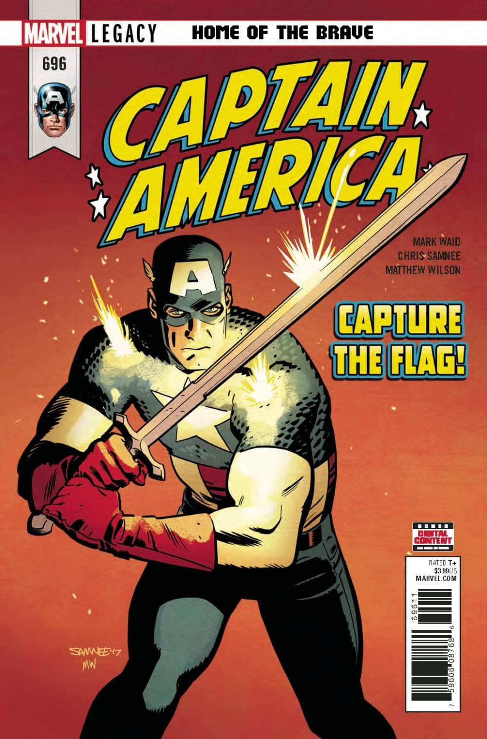 Captain America #696