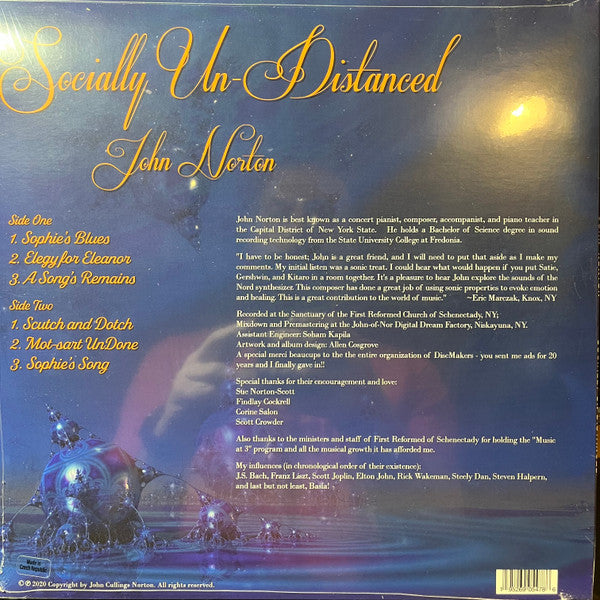 John Norton (12) - Socially Un-Distanced (VINYL) |