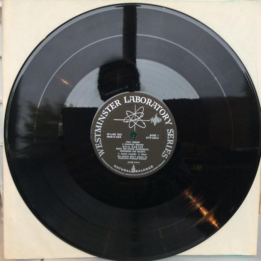 Bela Bartok - The Philharmonic Promenade Orchestra - Music For Strings, Percussion And Celesta (VINYL) | Very Good Plus (VG+)