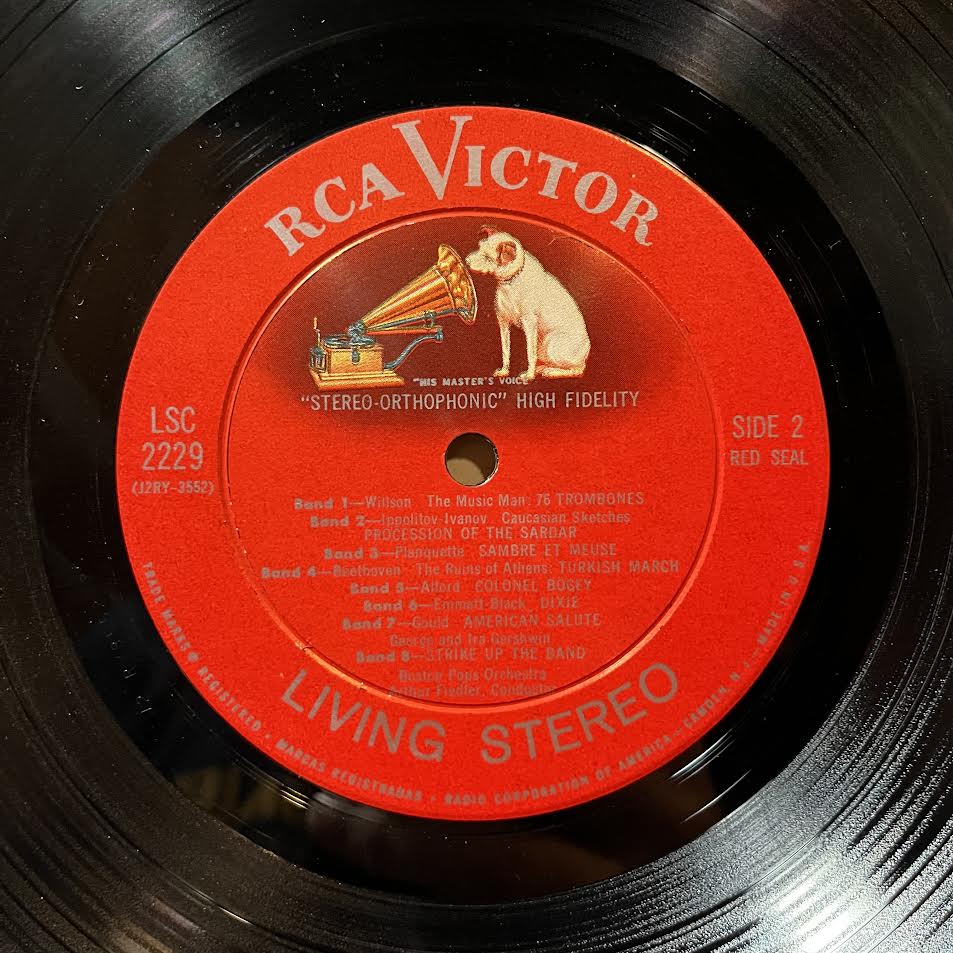 Arthur Fiedler - Marches In Hi-Fi (VINYL) | Excellent+ (EX+) Very Good Plus Plus (VG++)