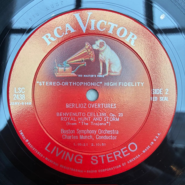 Hector Berlioz - Berlioz Overtures (VINYL) | Excellent (EX) Very Good (VG)