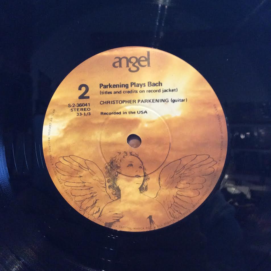 Christopher Parkening - Parkening Plays Bach (VINYL) | Near Mint- (NM-) Very Good Plus (VG+)