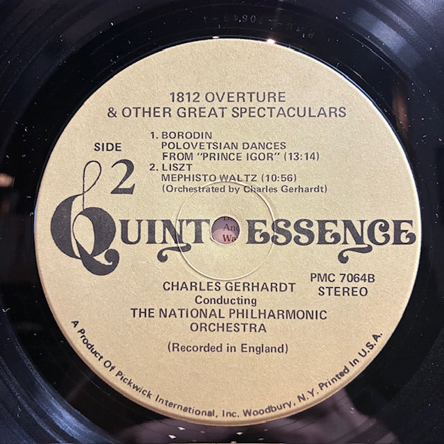 Charles Gerhardt - 1812 Overture (VINYL) | Near Mint (NM or M-) Excellent (EX)