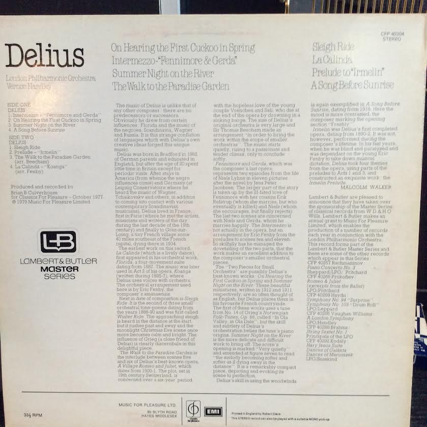Orchestral Works (VINYL) | Near Mint (NM or M-)