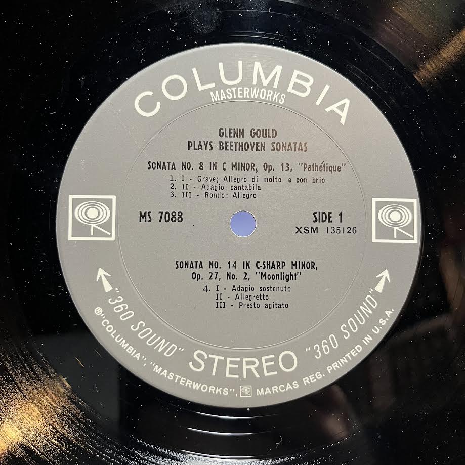 Ludwig van Beethoven - Moonlight / Appassionata / Pathétique Sonatas (VINYL) | Near Mint (NM) Near Mint (NM)
