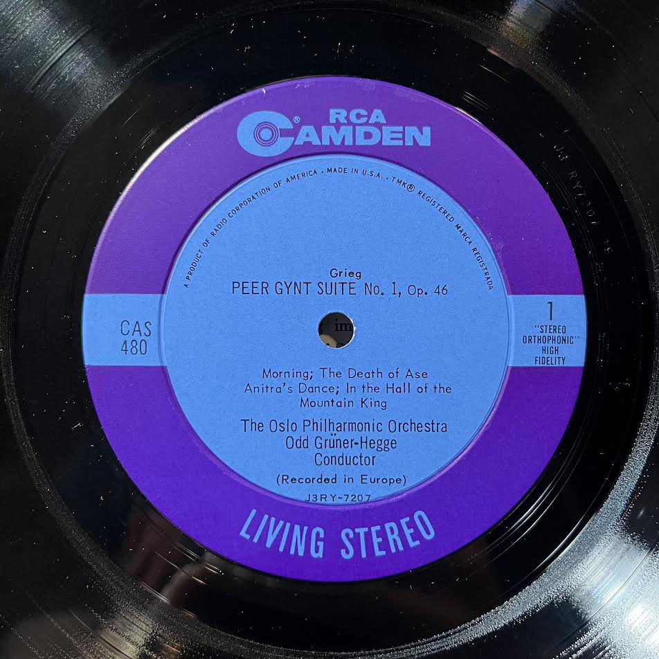 Edvard Grieg - Peer Gynt Suites, Nos. 1 And 2 (VINYL) | Near Mint (NM) Excellent+ (EX+)