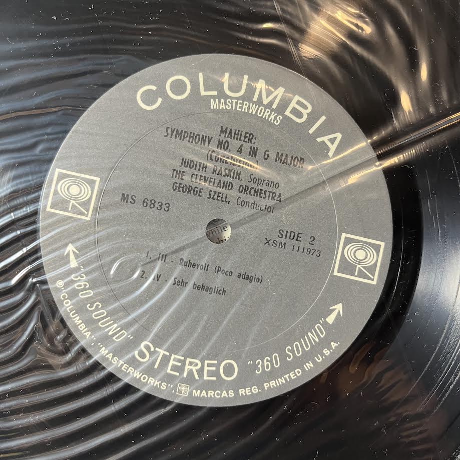 Symphony No. 4 In G (VINYL) | Near Mint (NM) Near Mint (NM)
