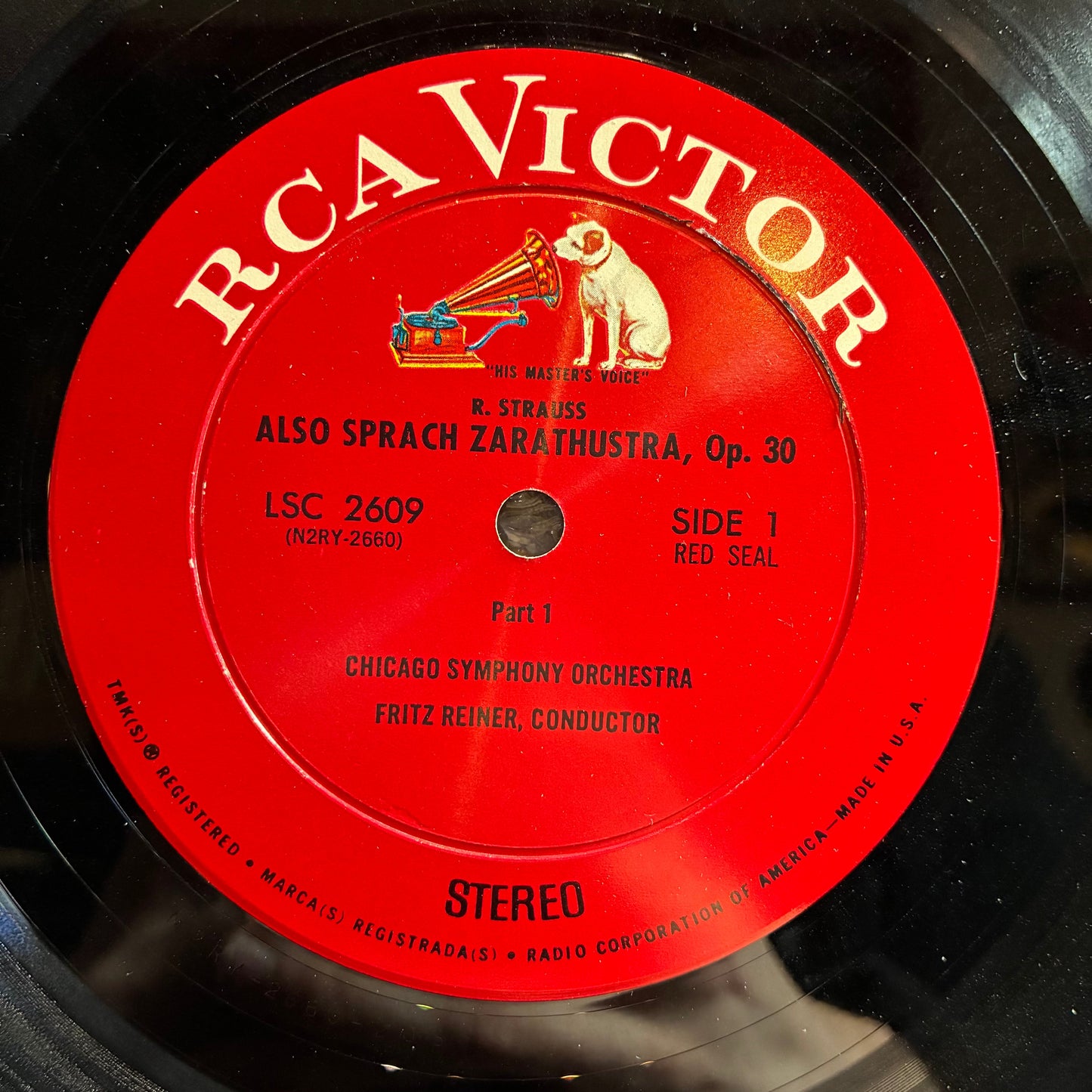 Fritz Reiner - Also Sprach Zarathustra (VINYL) | Very Good Plus (VG+) Very Good (VG)