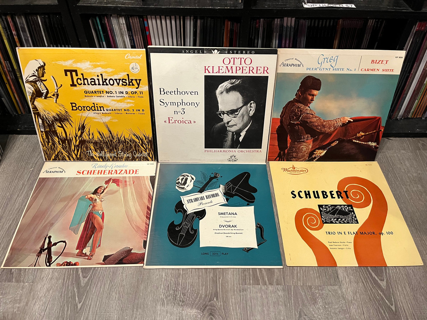 VARIOUS - 6 VINYL LPS / LOT / COLLECTION | Excellent (EX) Excellent (EX)