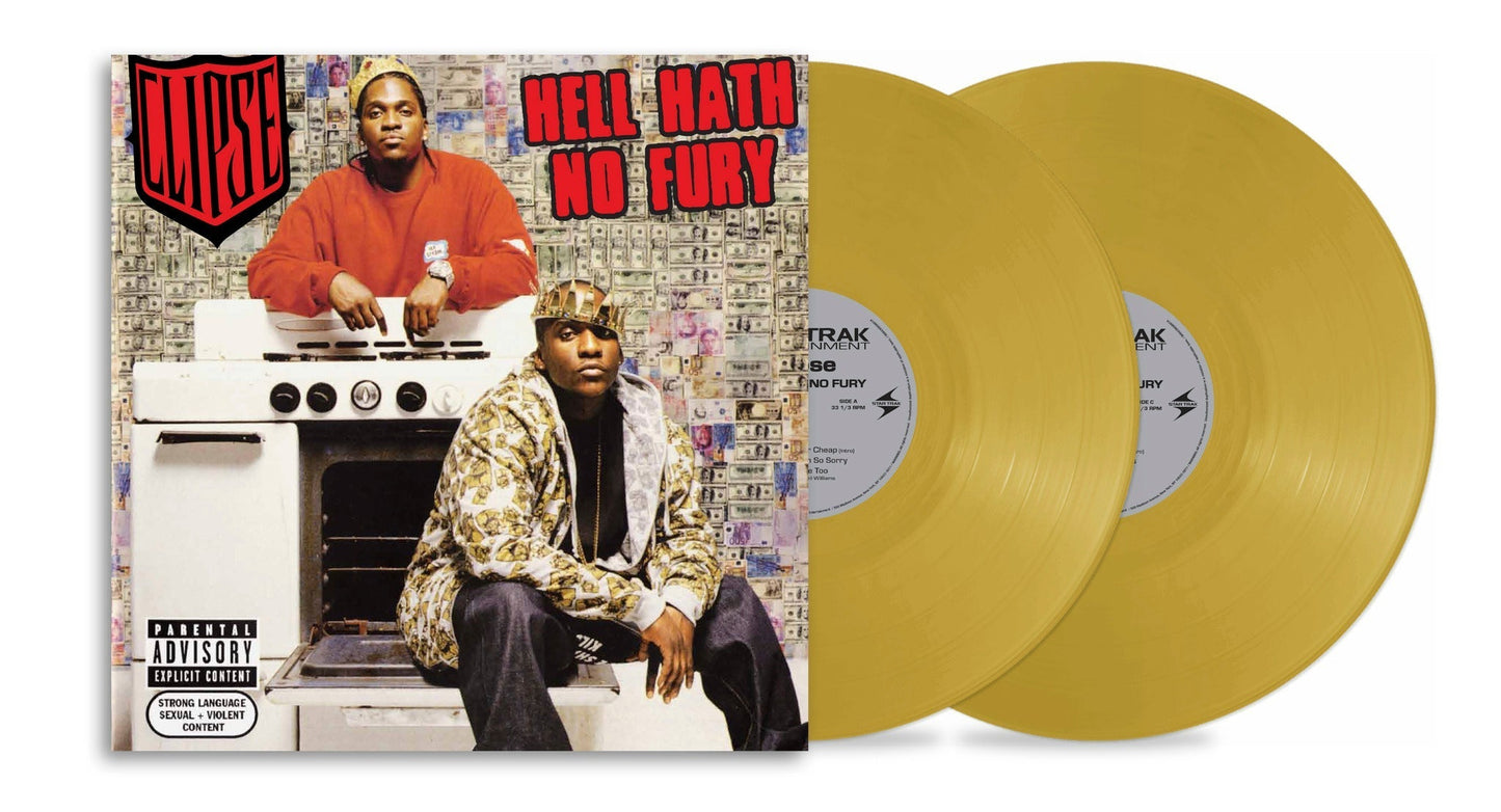 Clipse - Hell Hath No Fury (GOLD 2xVINYL) | Mint (M) Mint (M)