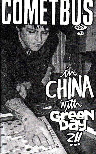 Cometbus #54 in China with Green Day
