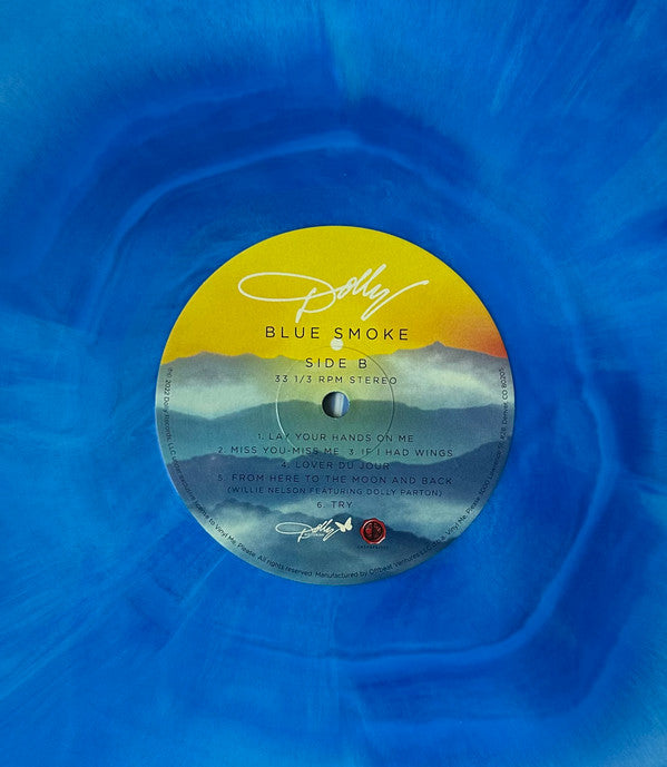 Dolly Parton Blue Smoke LP Near Mint (NM or M-) Near Mint (NM or M-)